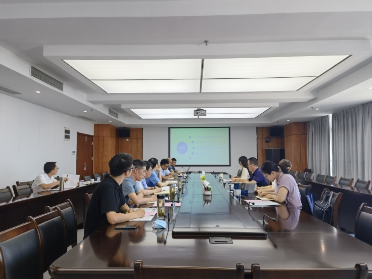 省委教育工委组干处处长朱玉华一行来校调研干部教育培训工作