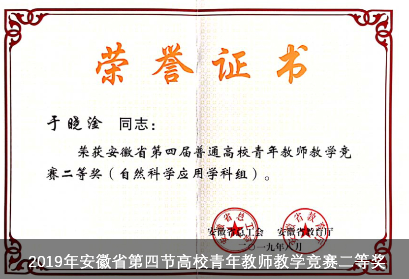 2019年安徽省第四届高校青年...